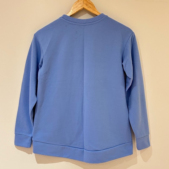 Banana republic blue sweatshirt with zip designs size-XS - Picture 3 of 5